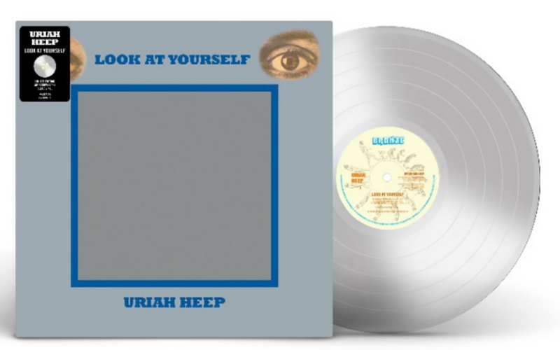 URIAH HEEP 'LOOK AT YOURSELF' CLEAR LP