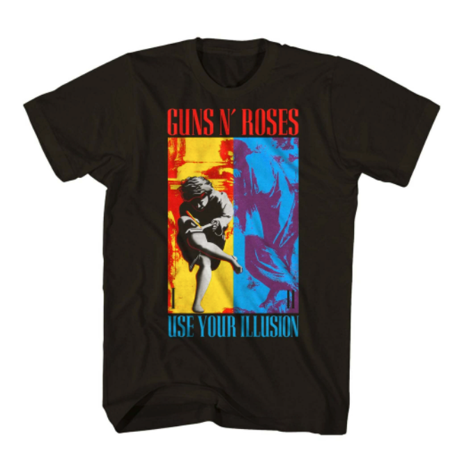 GUNS N ROSES 'USE YOUR ILLUSION' T-SHIRT