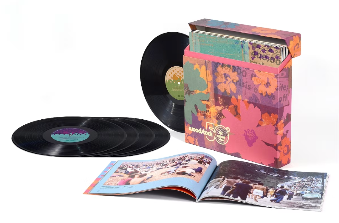 VARIOUS ARTISTS 'WOODSTOCK - BACK TO THE GARDEN' 5LP BOX SET