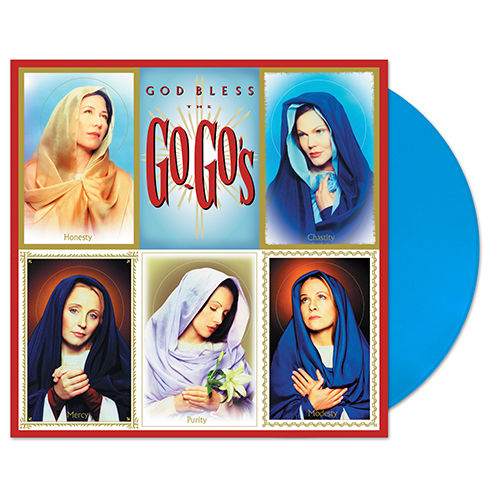 THE GO-GO'S - 'GOD BLESS THE GO-GO'S' LP (Blue Vinyl)