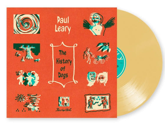 PAUL LEARY 'THE HISTORY OF DOGS, REVISITED' LP (Beer Vinyl)