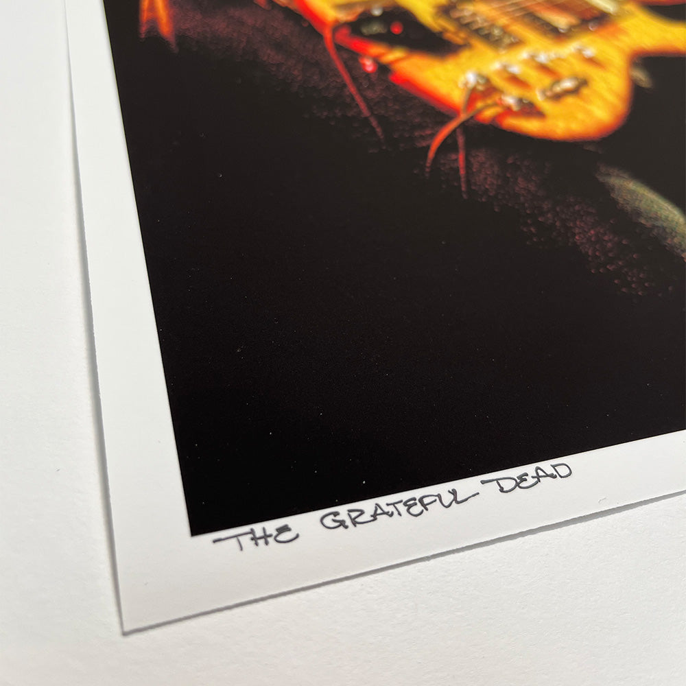 Sticker Jerry Garcia Adesivo Grateful Dead Jerry Garcia - Vinile 3x3 Pollici, Resistente Per Interni Ed Esterni Sticker Per Auto Bici Laptop - Foto 6