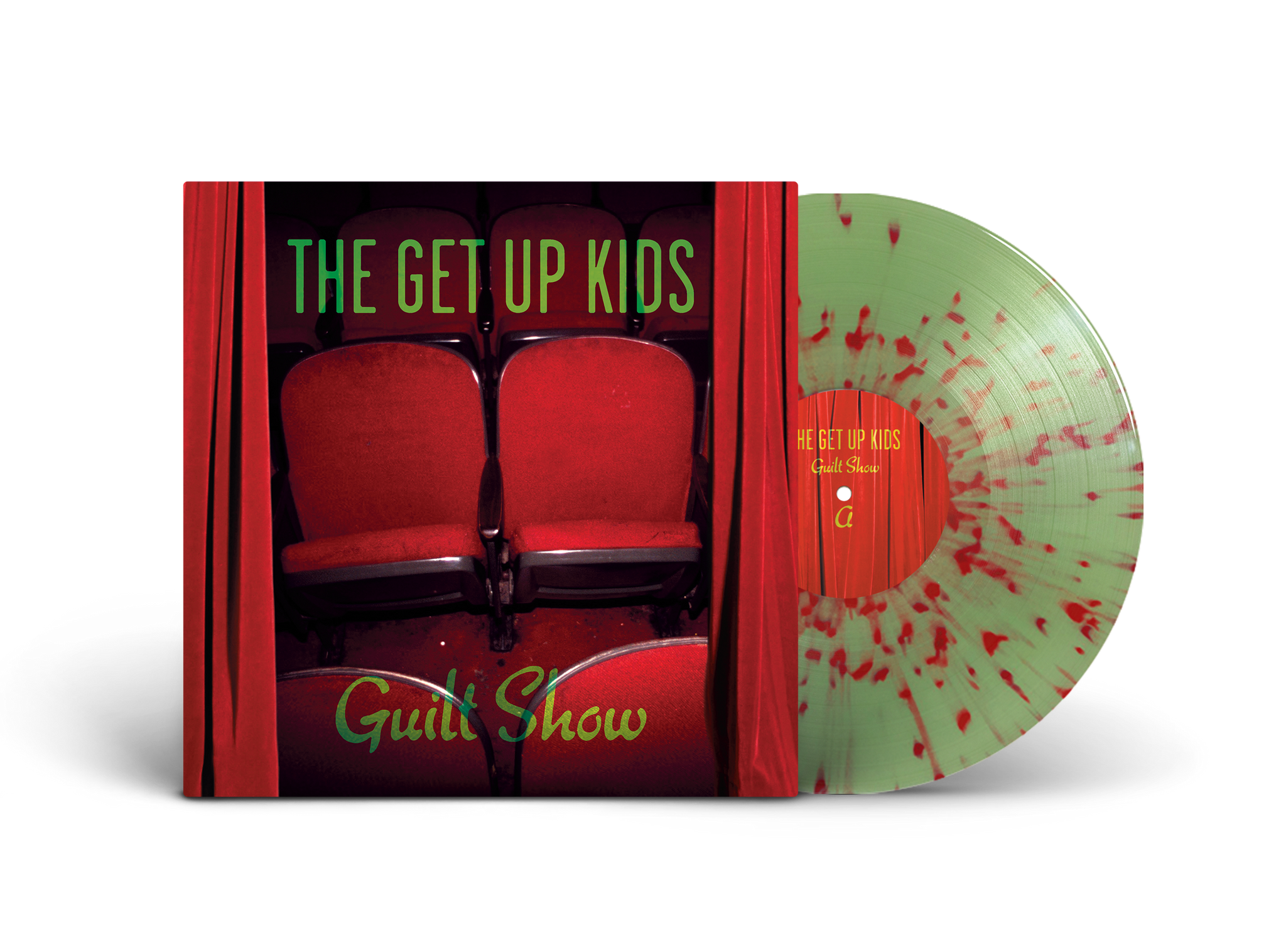 THE GET UP KIDS 'GUILT SHOW' LP  (Coke Bottle Clear with Red Splatter Vinyl)