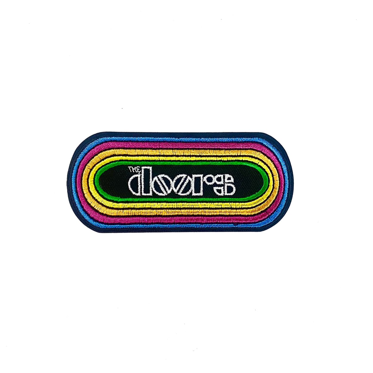 THE DOORS KMET LOGO EMBROIDERED PATCH
