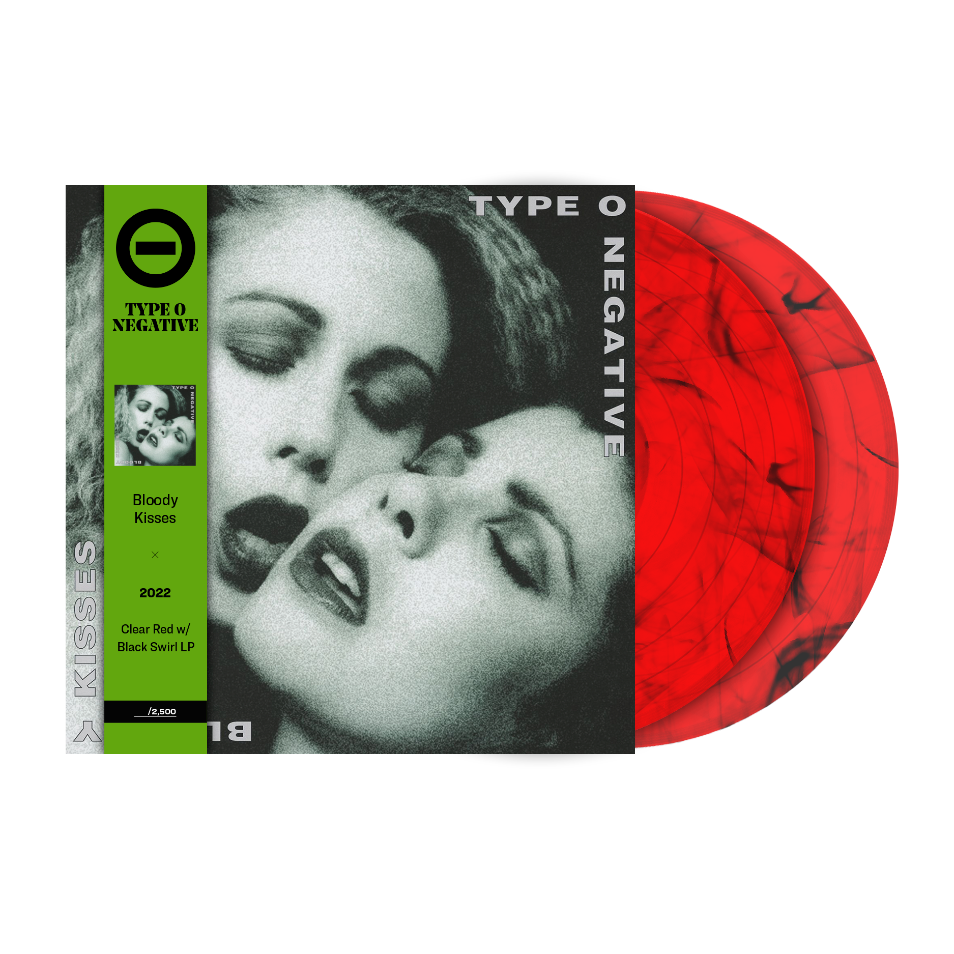 REVOLVER x TYPE O NEGATIVE 'BLOODY KISSES' – LP + BOOK OF TYPE O NEGATIVE SPECIAL COLLECTOR'S EDITION 1