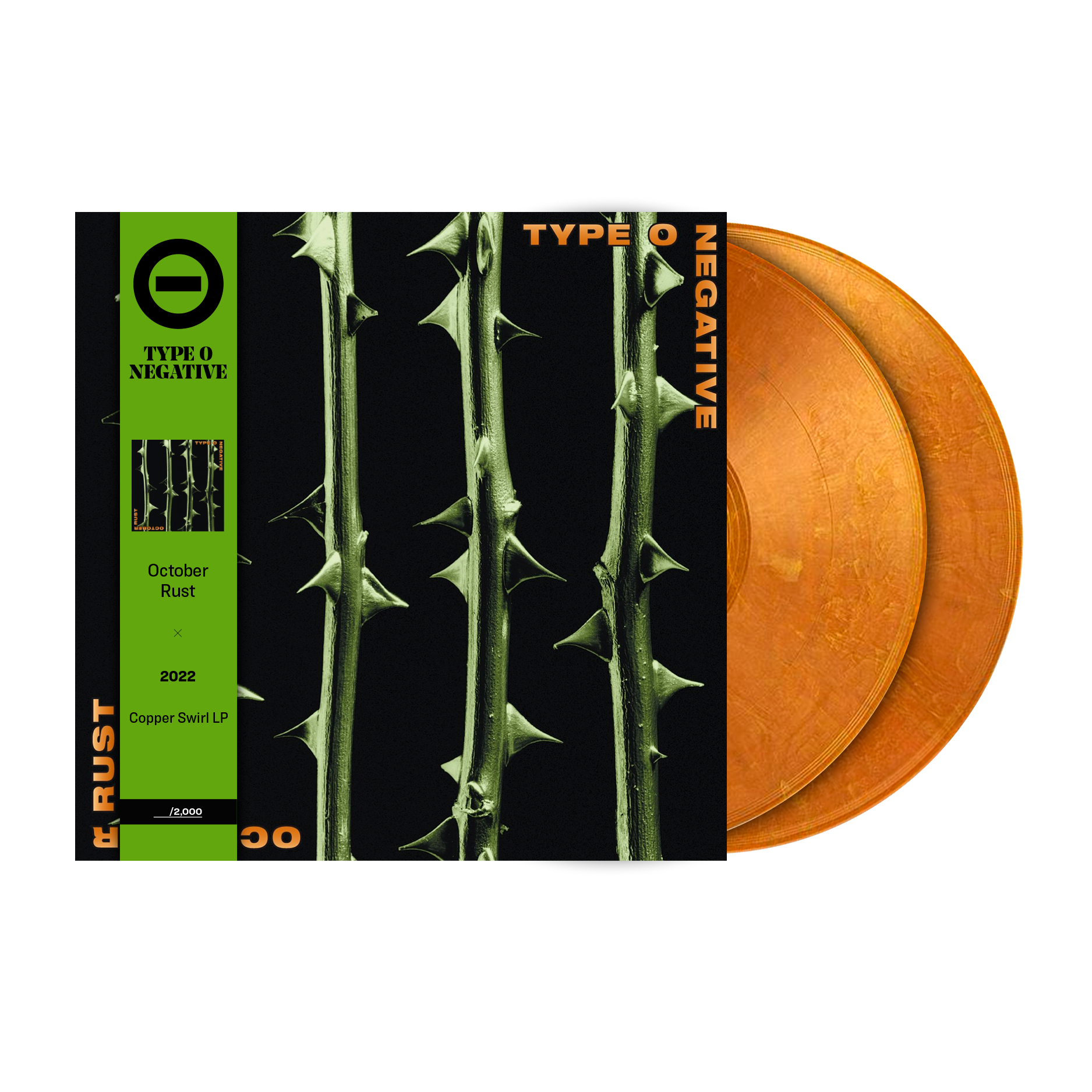 REVOLVER x TYPE O NEGATIVE 'OCTOBER RUST' – LP + BOOK OF TYPE O NEGATIVE SPECIAL COLLECTOR'S EDITION