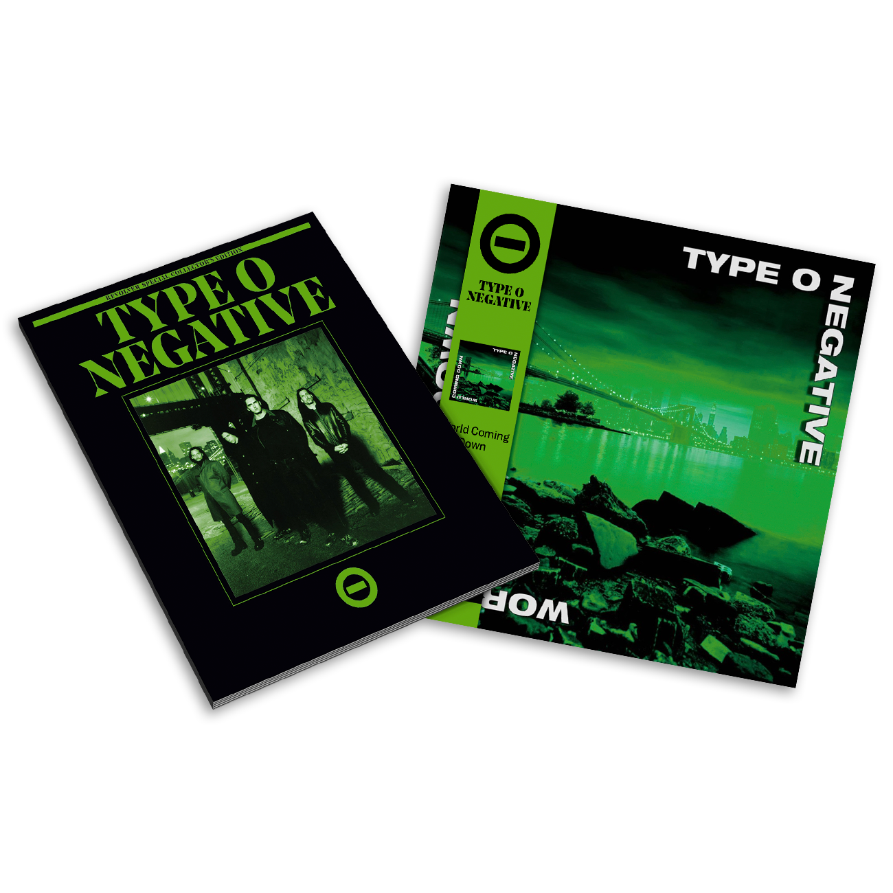 REVOLVER x TYPE O NEGATIVE 'WORLD COMING DOWN' – LP + BOOK OF TYPE O NEGATIVE SPECIAL COLLECTOR'S EDITION