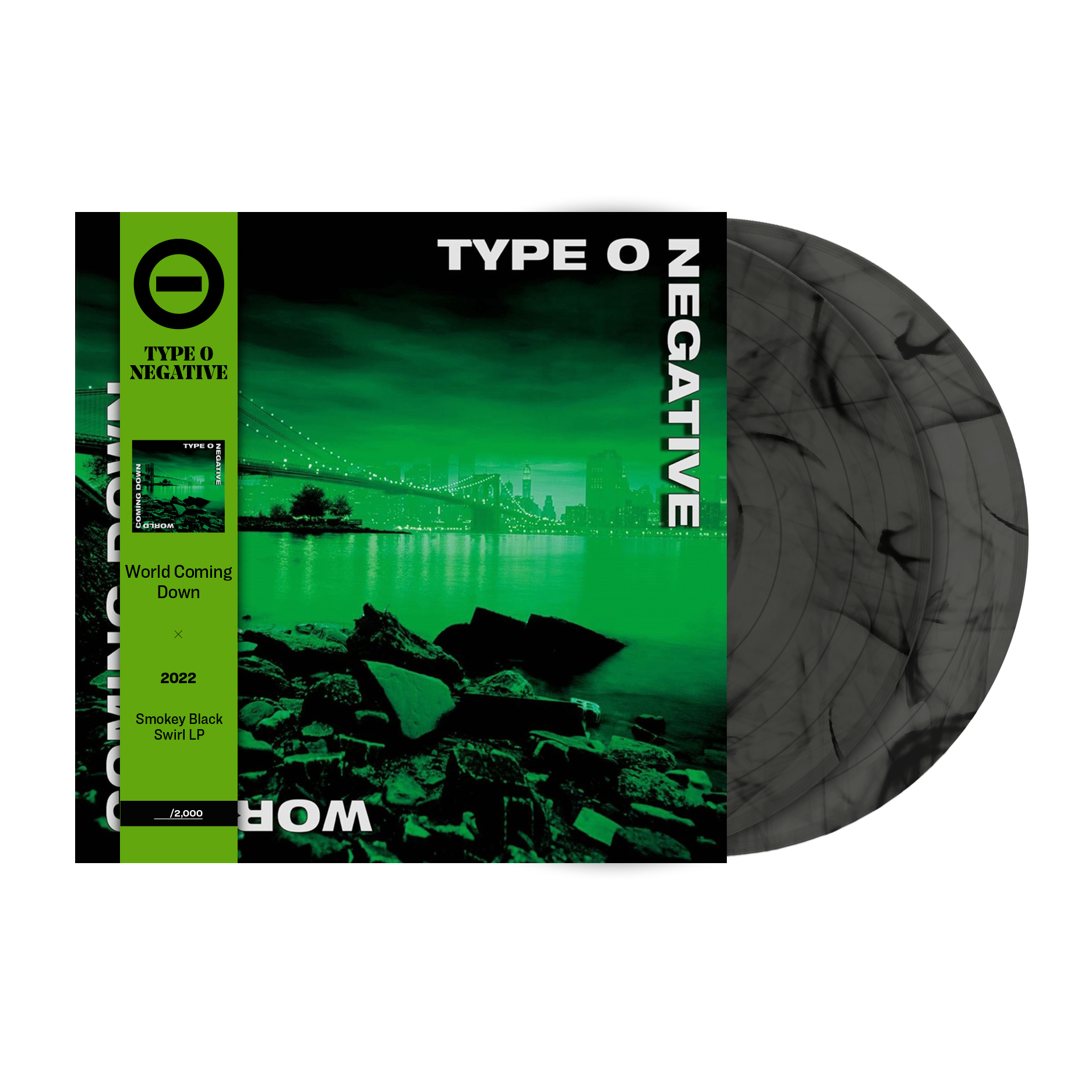 REVOLVER x TYPE O NEGATIVE 'WORLD COMING DOWN' – LP + BOOK OF TYPE O NEGATIVE SPECIAL COLLECTOR'S EDITION