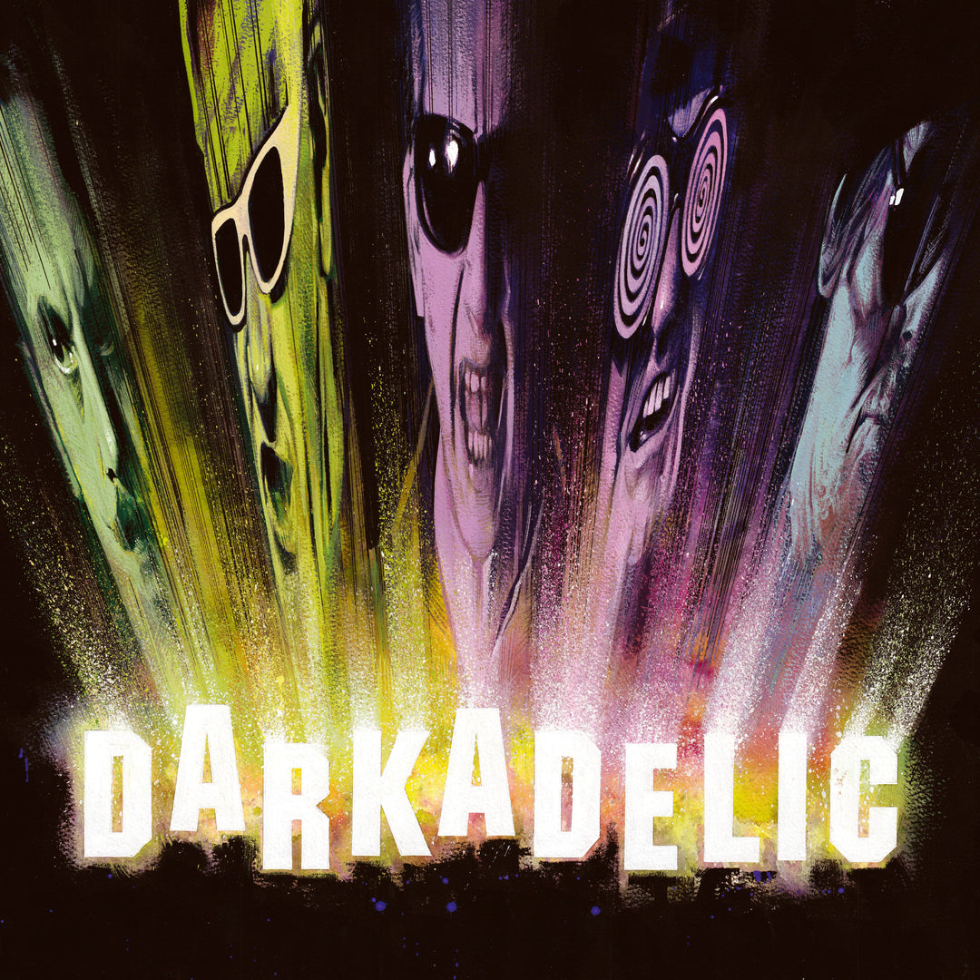 THE DAMNED 'DARKADELIC' LP (Limited Edition, Signed Print Image, Transparent Vinyl)