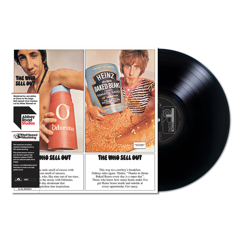THE WHO 'THE WHO SELL OUT' LP (Half-Speed)