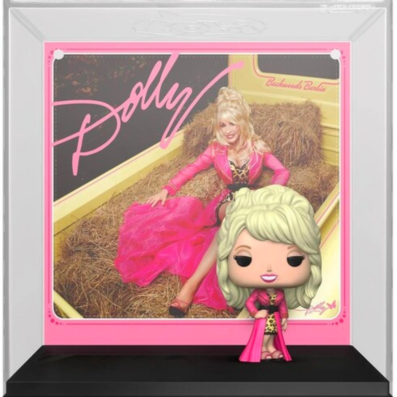 DOLLY PARTON BACKWOODS BARBIE FUNKO POP! ALBUMS FIGURE WITH CASE