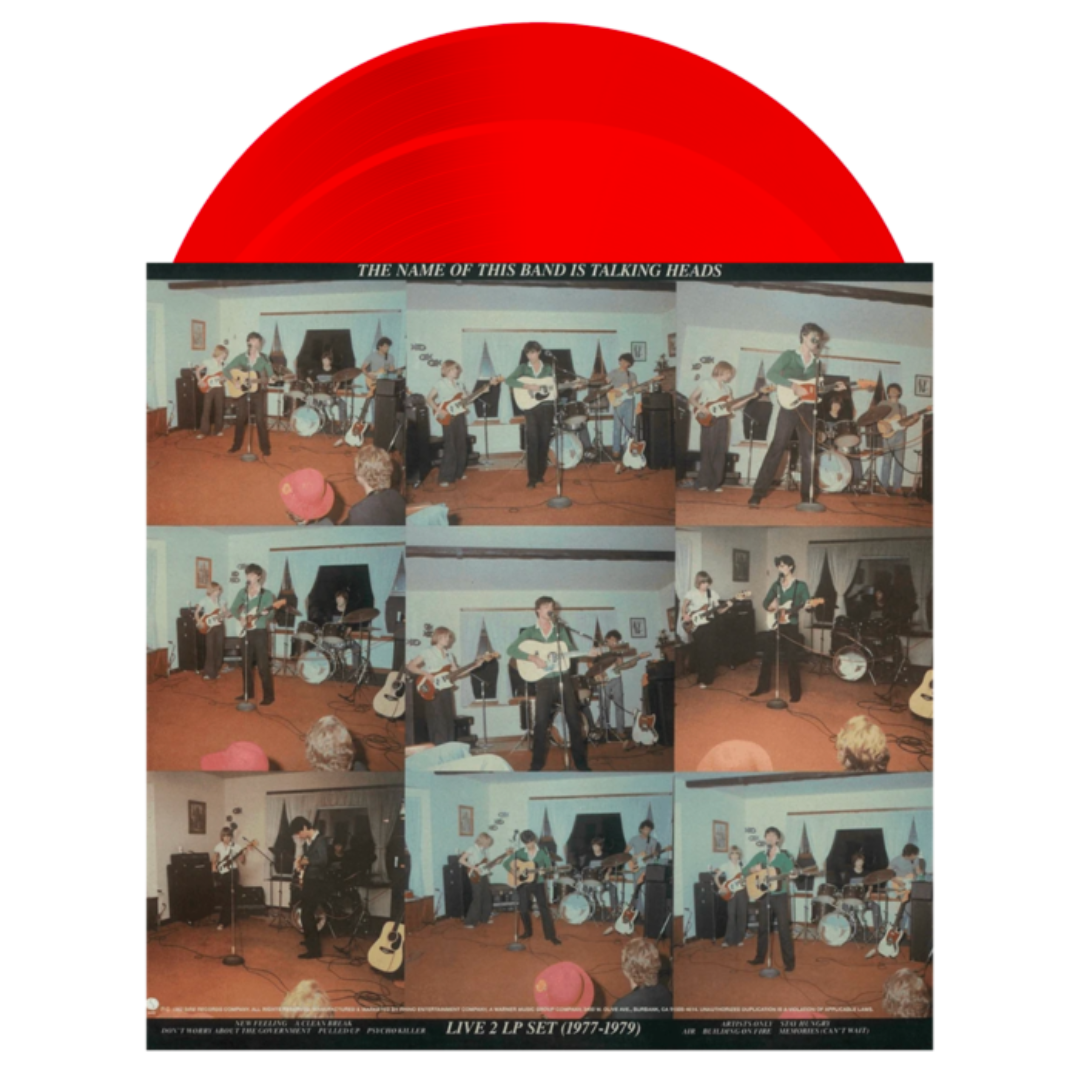 TALKING HEADS 'THE NAME OF THIS BAND IS TALKING HEADS' 2LP (Red Vinyl)