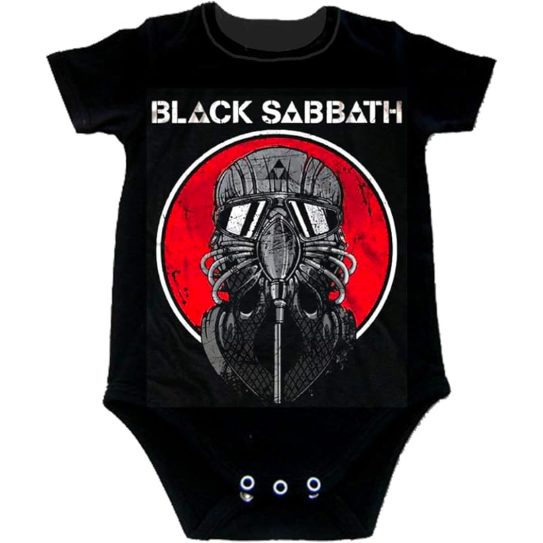 BLACK SABBATH 'NEVER SAY DIE' ONESIE