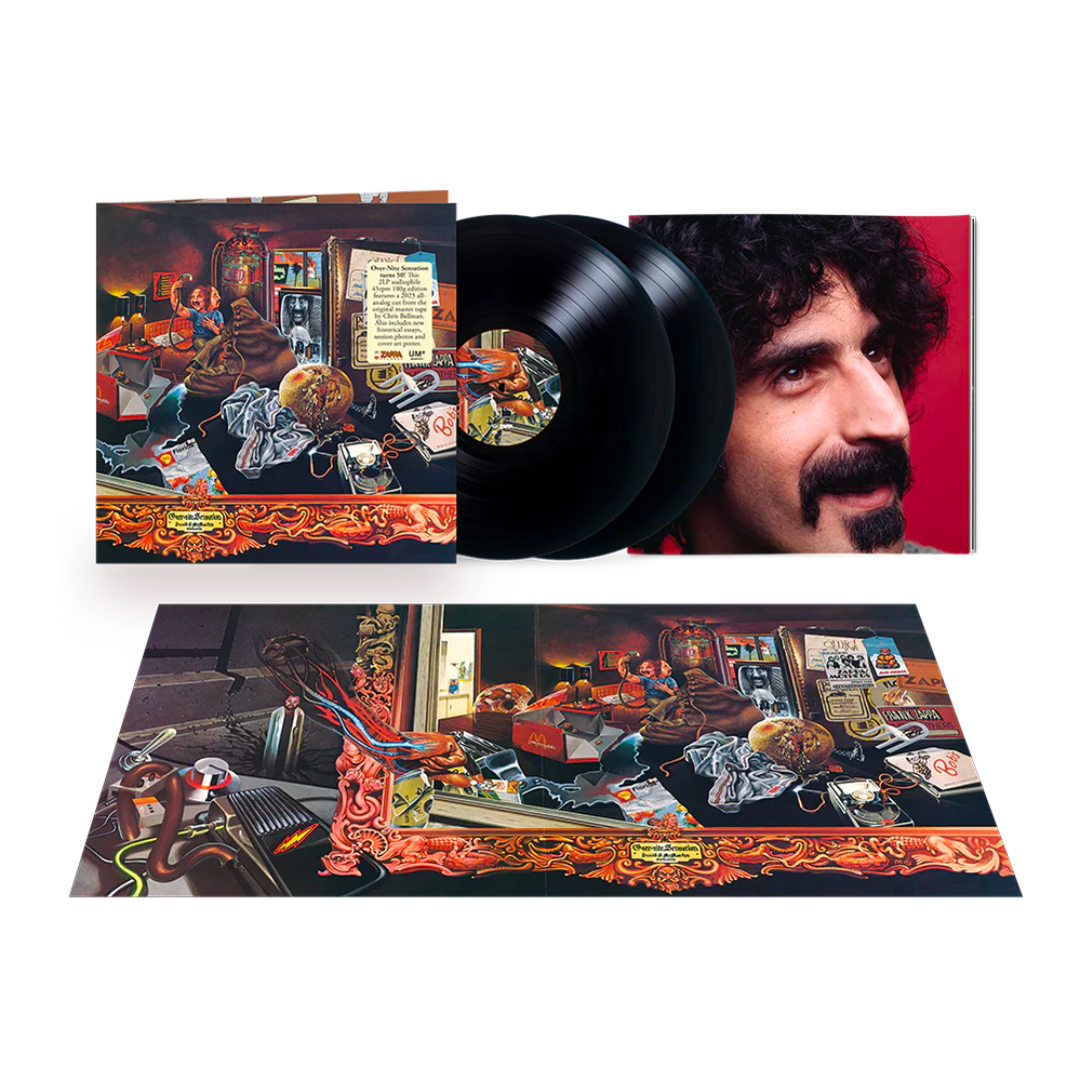 FRANK ZAPPA 'OVER-NITE SENSATION' ALBUM COVER