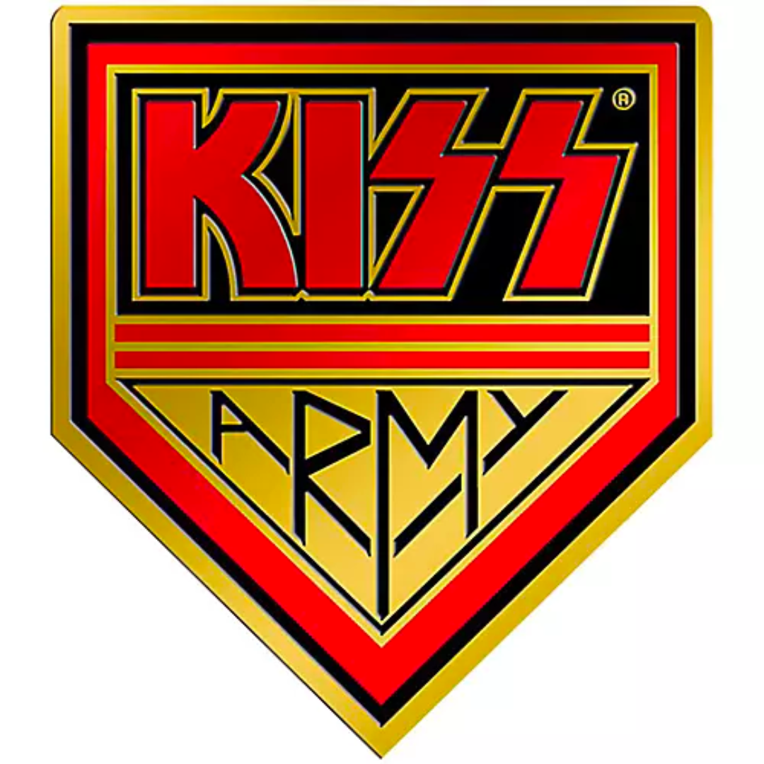 KISS ARMY 3D STICKER