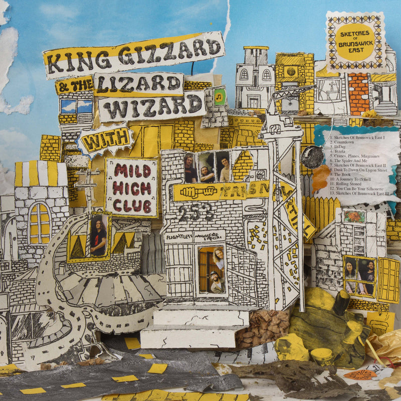 KING GIZZARD AND THE LIZARD WIZARD WITH MILD HIGH CLUB 'SKETCHES OF BRUNSWICK EAST' LP