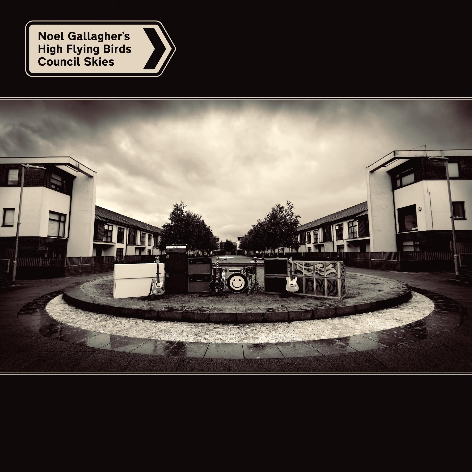 NOEL GALLAGHER'S HIGH FLYING BIRDS 'COUNCIL SKIES' LP + 7"