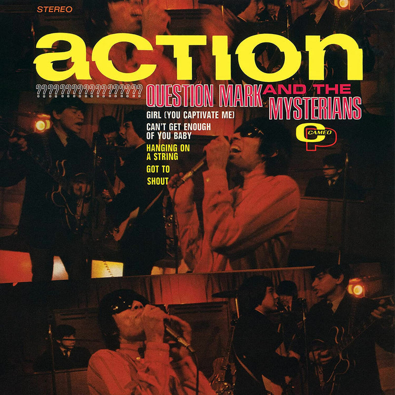 QUESTION MARK & THE MYSTERIANS 'ACTION' LP