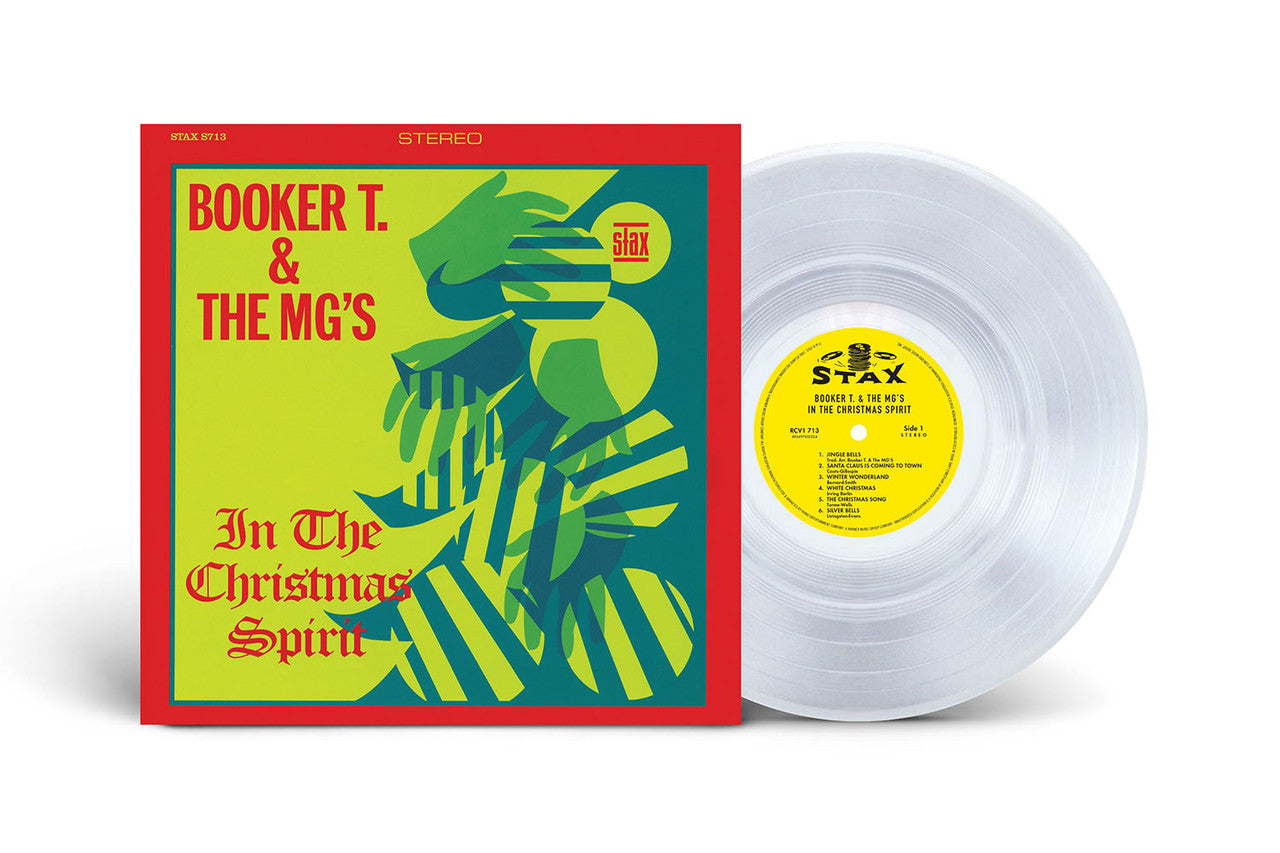 BOOKER T. & THE MG'S 'IN THE CHRISTMAS SPIRIT' LP (Atlantic 75, Clear Vinyl)