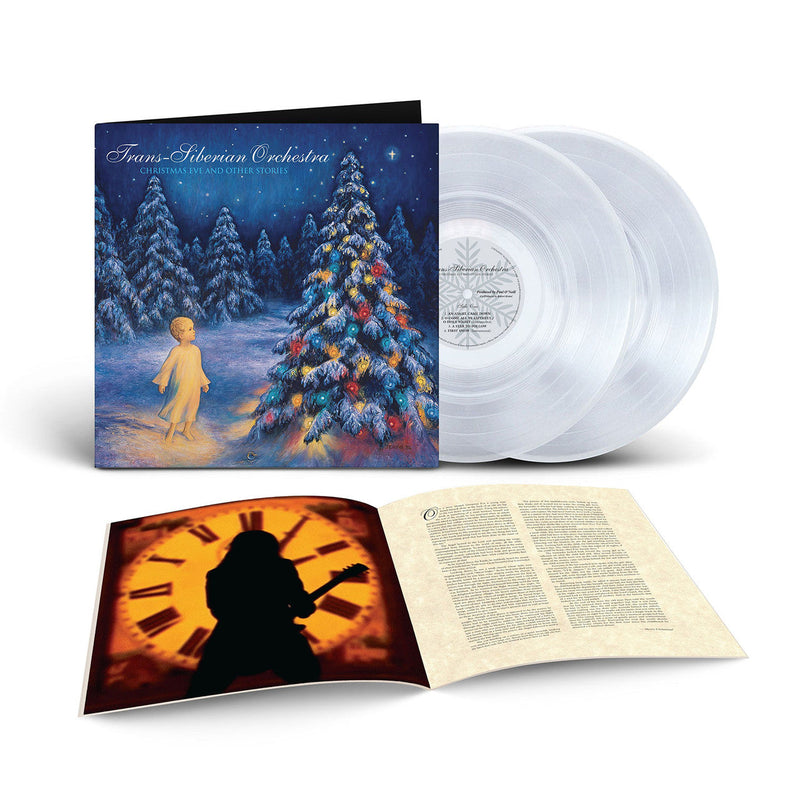 TRANS-SIBERIAN ORCHESTRA 'CHRISTMAS EVE AND OTHER STORIES' 2LP (Atlantic 75, Clear Vinyl)