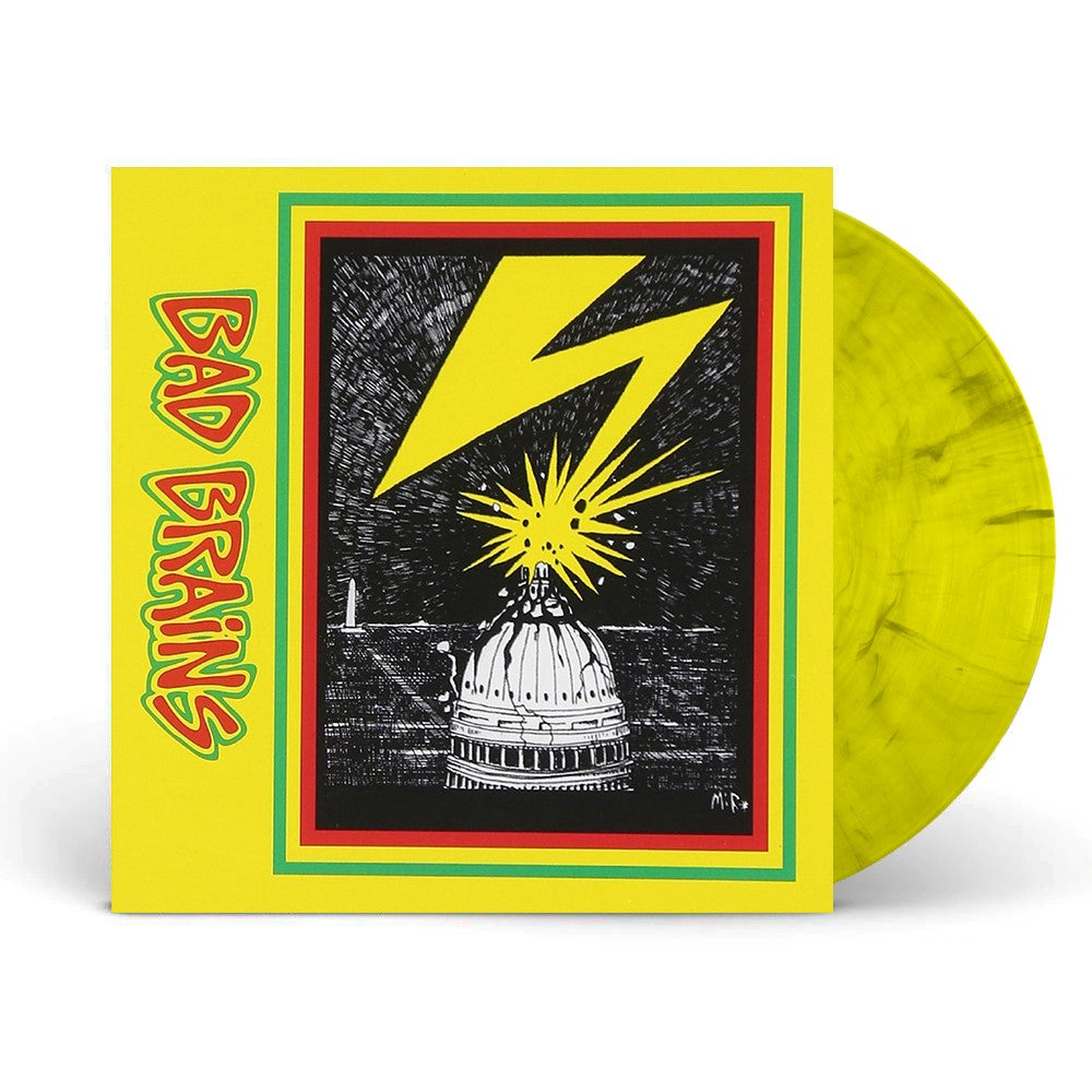 BAD BRAINS 'BAD BRAINS' LP (Yellow & Black Swirl Vinyl)