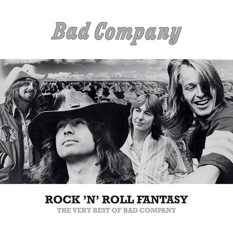 BAD COMPANY 'ROCK 'N' ROLL FANTASY: THE VERY BEST OF BAD COMPANY' 2LP (Clear Vinyl)