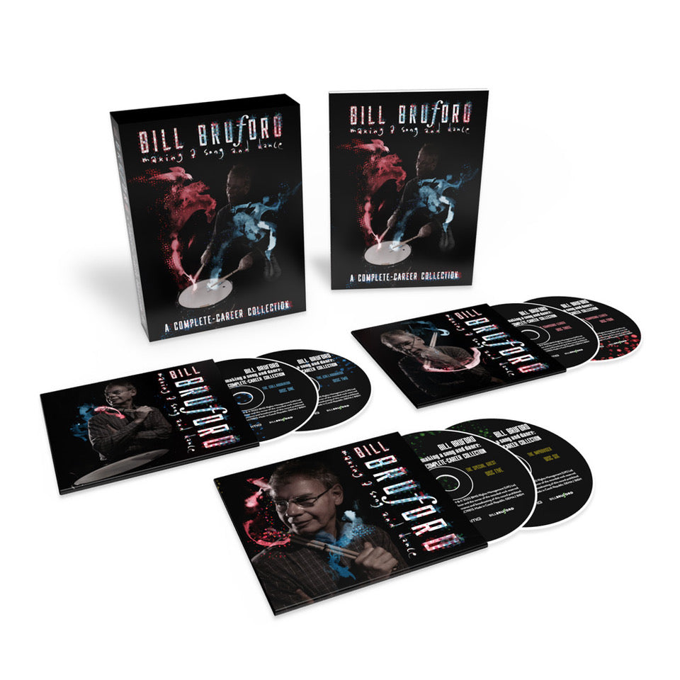 BILL BRUFORD 'MAKING A SONG AND DANCE: A COMPLETE-CAREER COLLECTION' 6CD BOX SET