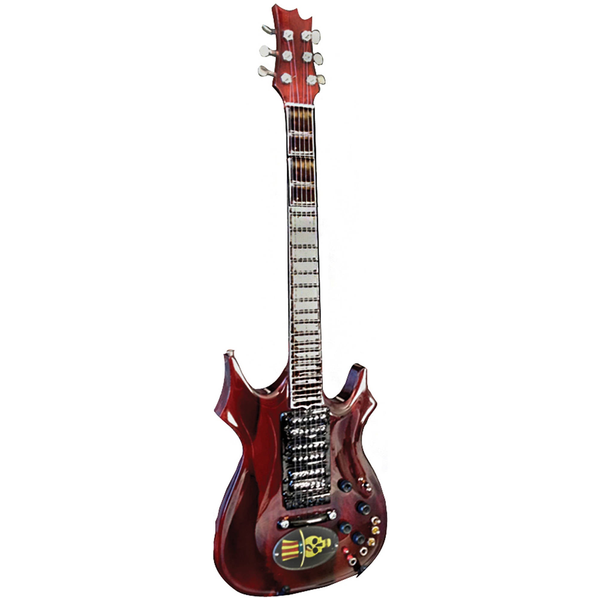 GRATEFUL DEAD - JERRY GARCIA - SIGNATURE TOP HAT MINI GUITAR