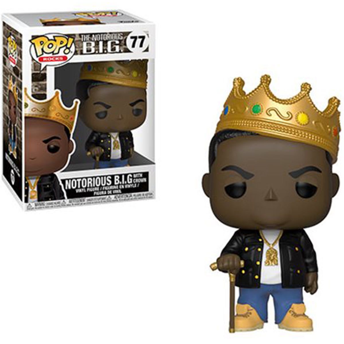 NOTORIOUS B.I.G CROWN FUNKO POP! VINYL FIGURE