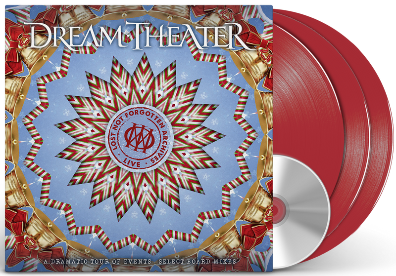 DREAM THEATER ‘A DRAMATIC TOUR OF EVENTS - SELECT BOARD MIXES’ APPLE RED 3LP + 2CD – ONLY 300 MADE