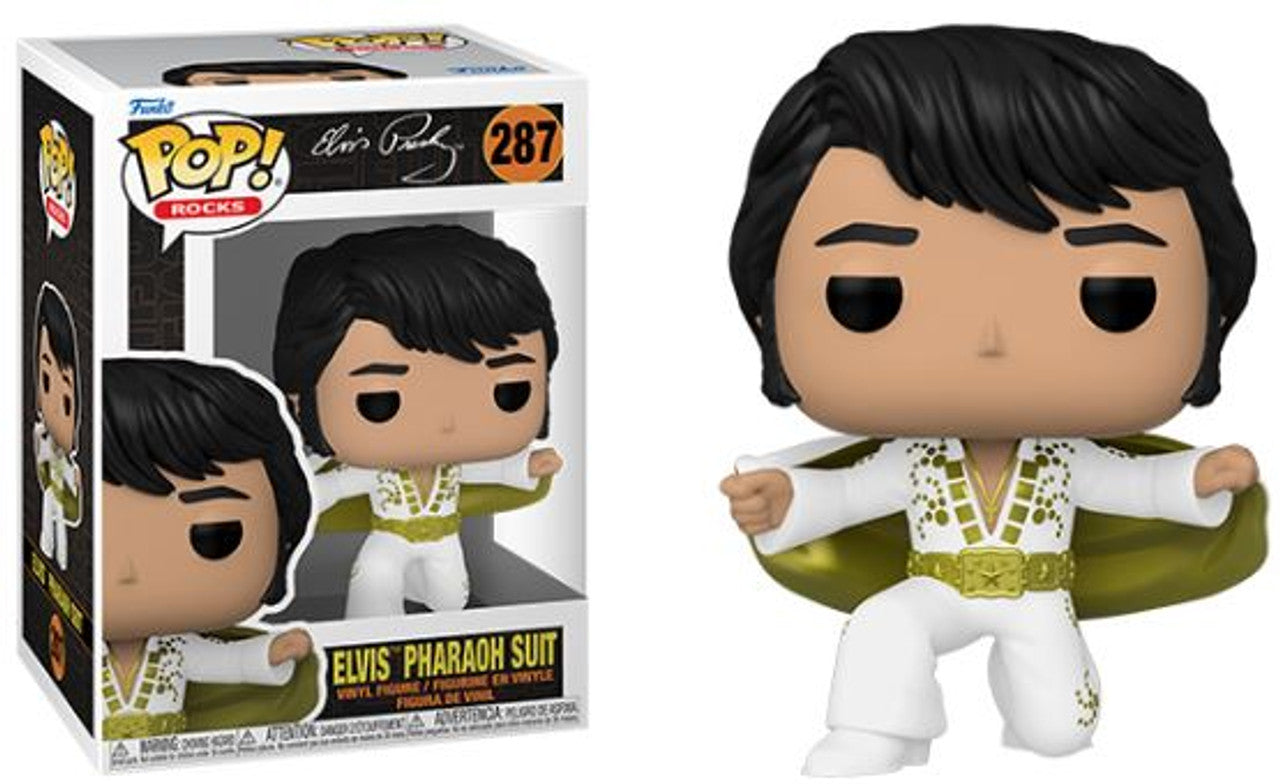 ELVIS PRESLEY PHARAOH SUIT FUNKO POP! ROCKS FIGURE