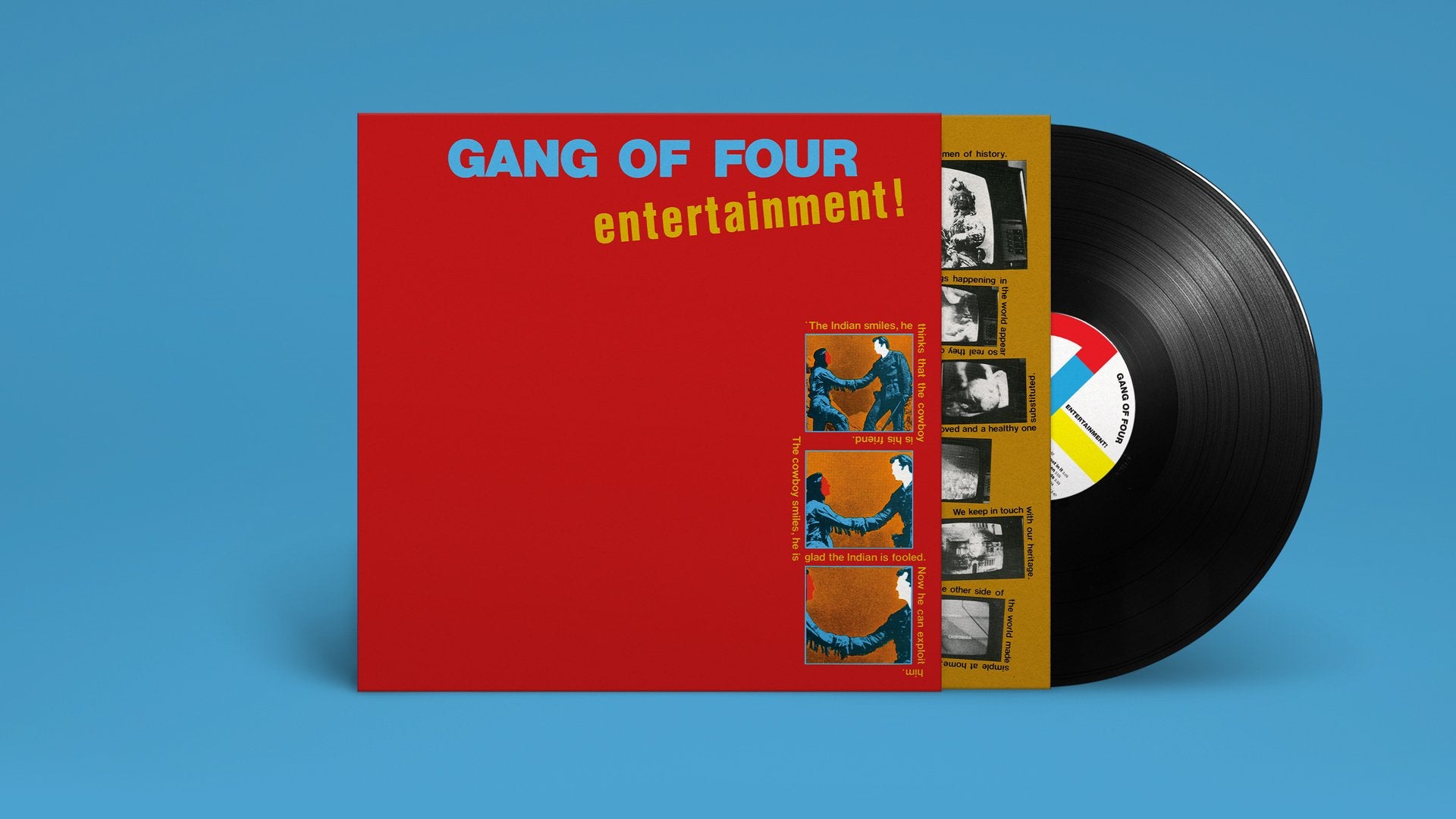 GANG OF FOUR 'ENTERTAINMENT!' LP