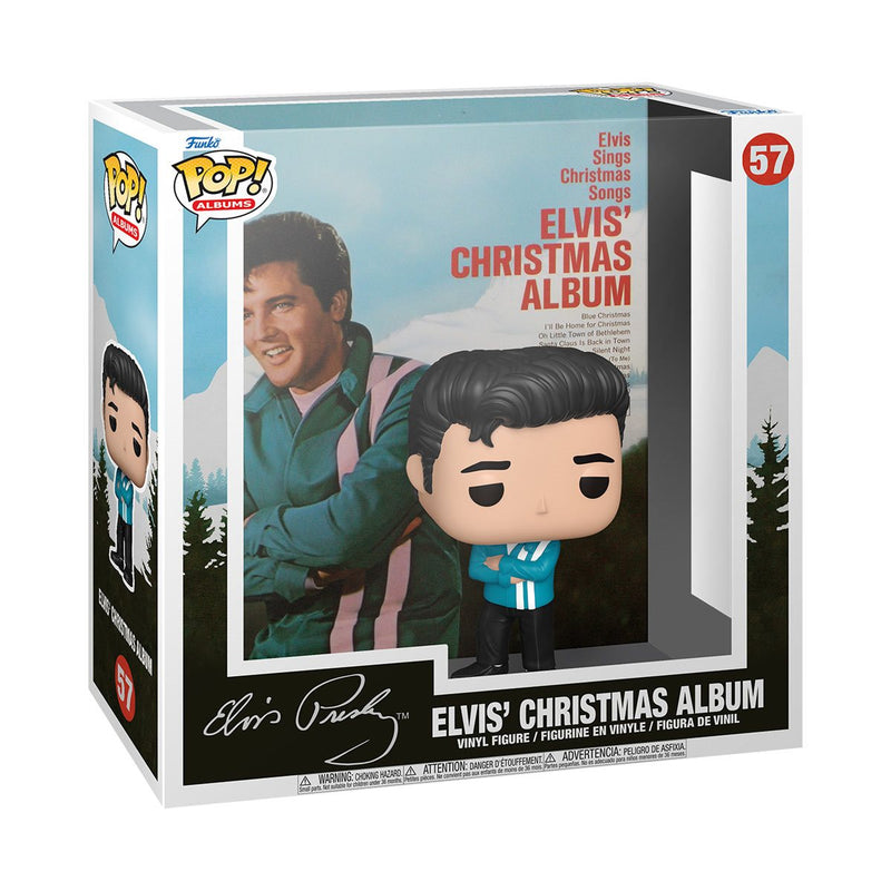 ELVIS CHRISTMAS ALBUM FUNKO POP! ALBUMS Front Box Image