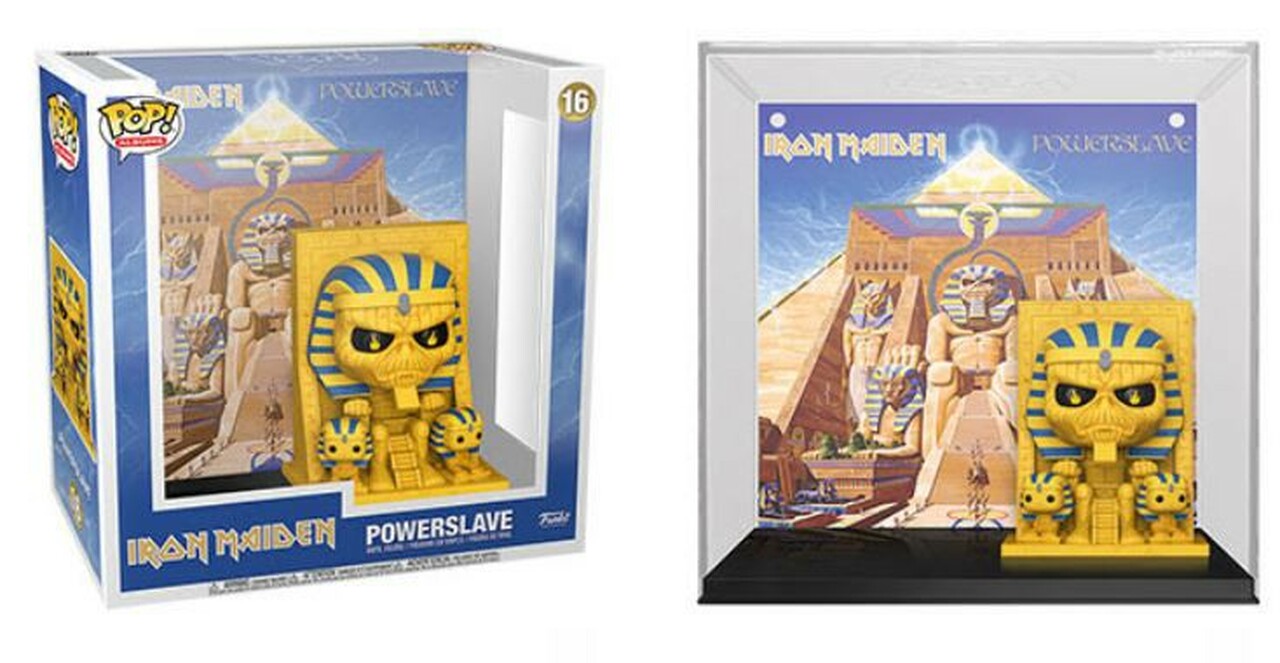 IRON MAIDEN POWERSLAVE FUNKO POP! ALBUMS