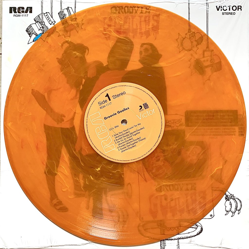 GROOVIE GOOLIES 'GROOVIE GOOLIES' PUMPKIN ORANGE  LP