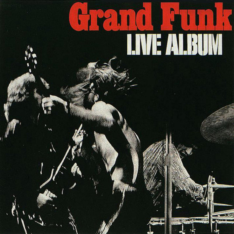 GRAND FUNK RAILROAD 'LIVE ALBUM' 2LP (Red Vinyl)