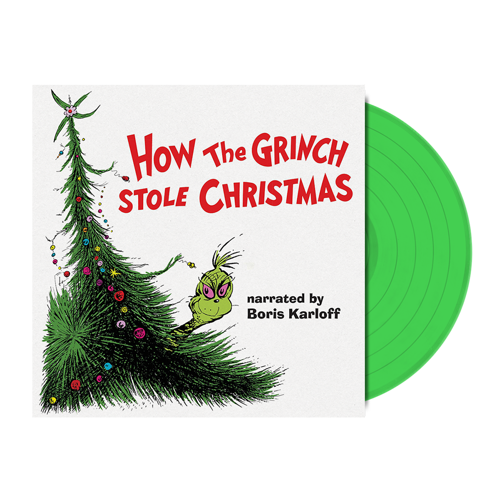 VARIOUS ARTISTS 'HOW THE GRINCH STOLE CHRISTMAS ORIGINAL SOUNDTRACK' LP  (Green Vinyl)