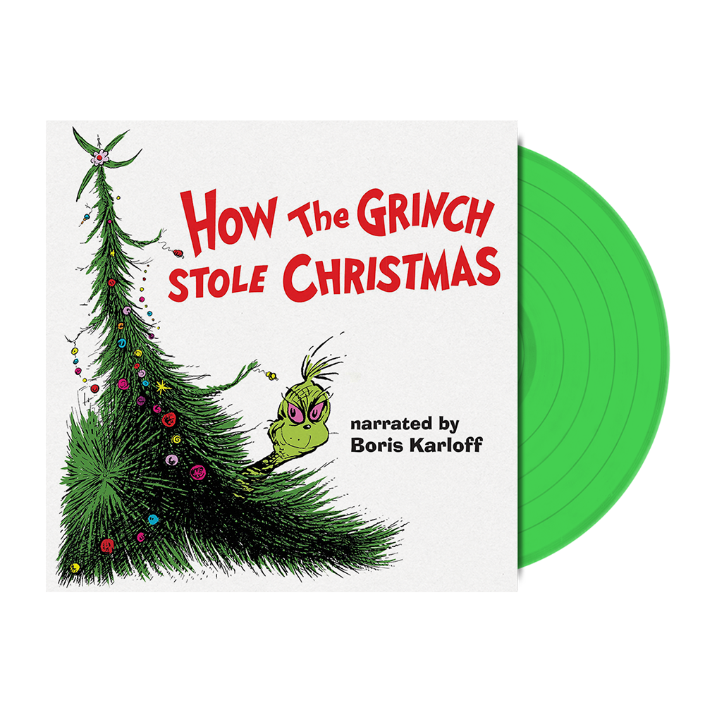 HOW THE GRINCH STOLE CHRISTMAS ORIGINAL SOUNDTRACK LP  (Green Vinyl)