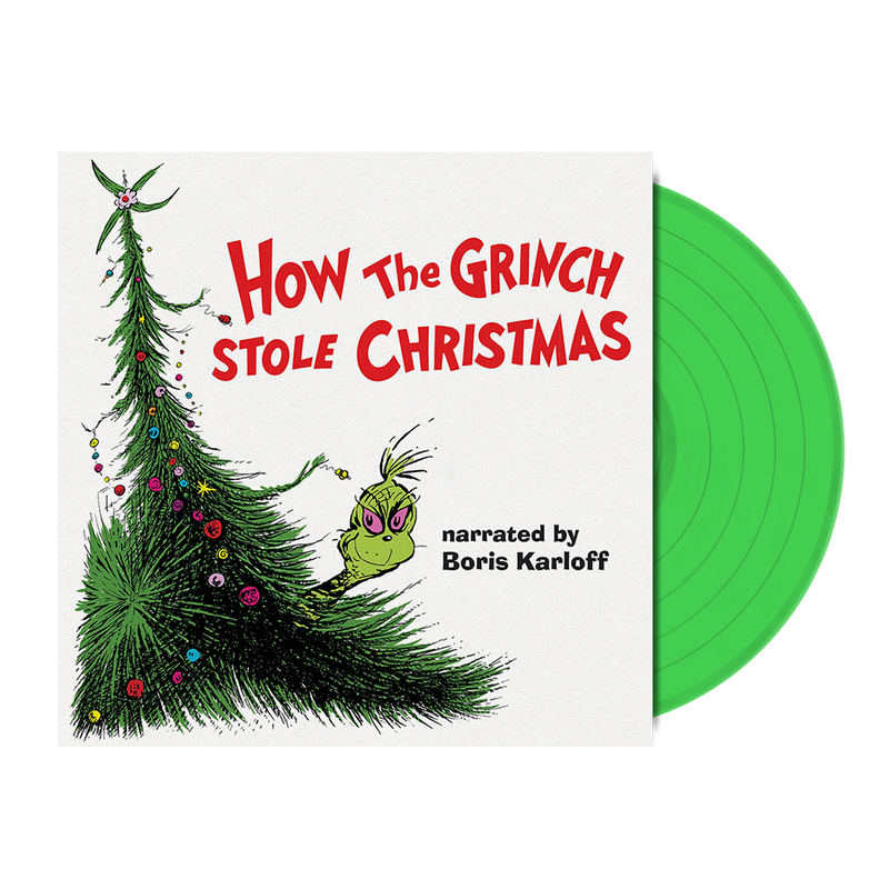 VARIOUS ARTISTS 'HOW THE GRINCH STOLE CHRISTMAS ORIGINAL SOUNDTRACK' LP  (Green Vinyl)