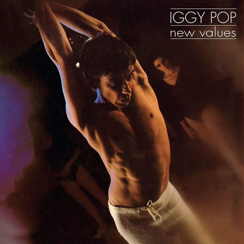 IGGY POP - 'NEW VALUES' LP (Limited Edition, Orange Vinyl)