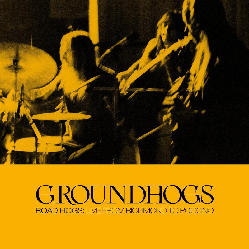 THE GROUNDHOGS 'ROADHOGS: LIVE FROM RICHMOND TO POCON' LP