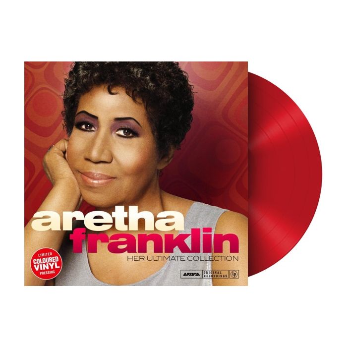 ARETHA FRANKLIN 'HER ULTIMATE COLLECTION' LP (Red Vinyl)