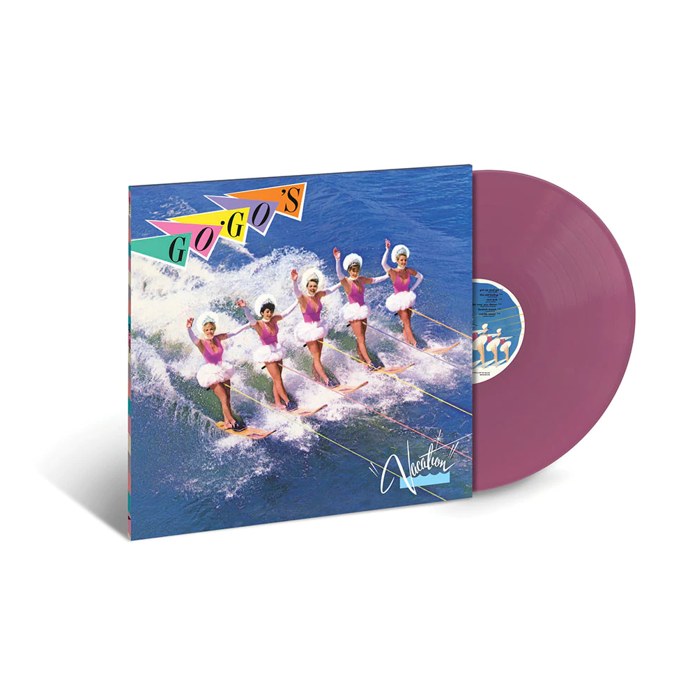 THE GO-GO'S 'VACATION' LP (Opaque Lavender Vinyl)