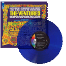 THE VENTURES 'SUPER PSYCHEDELICS' BLUE LP