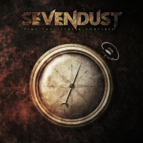 SEVENDUST 'TIME TRAVELERS & BONFIRES' LP (Clear w/ Black Smoke Vinyl)