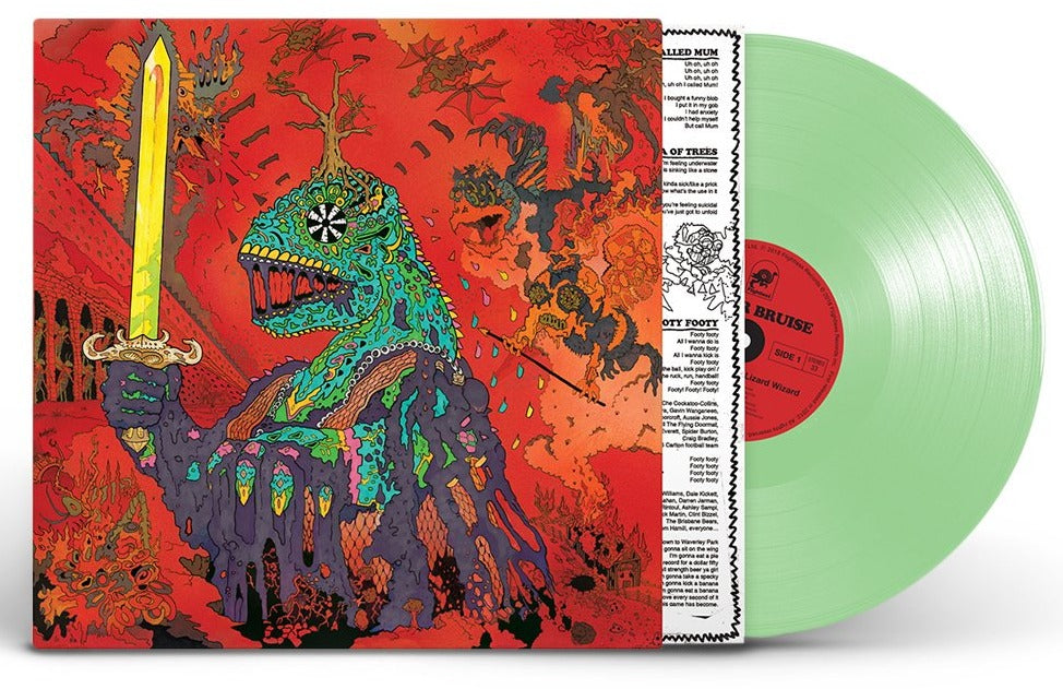 KING GIZZARD & THE LIZARD WIZARD '12 BAR BRUISE' LP (Doublemint Green Vinyl)