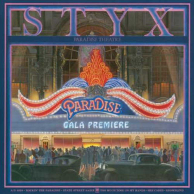 STYX 'PARADISE THEATER' LP