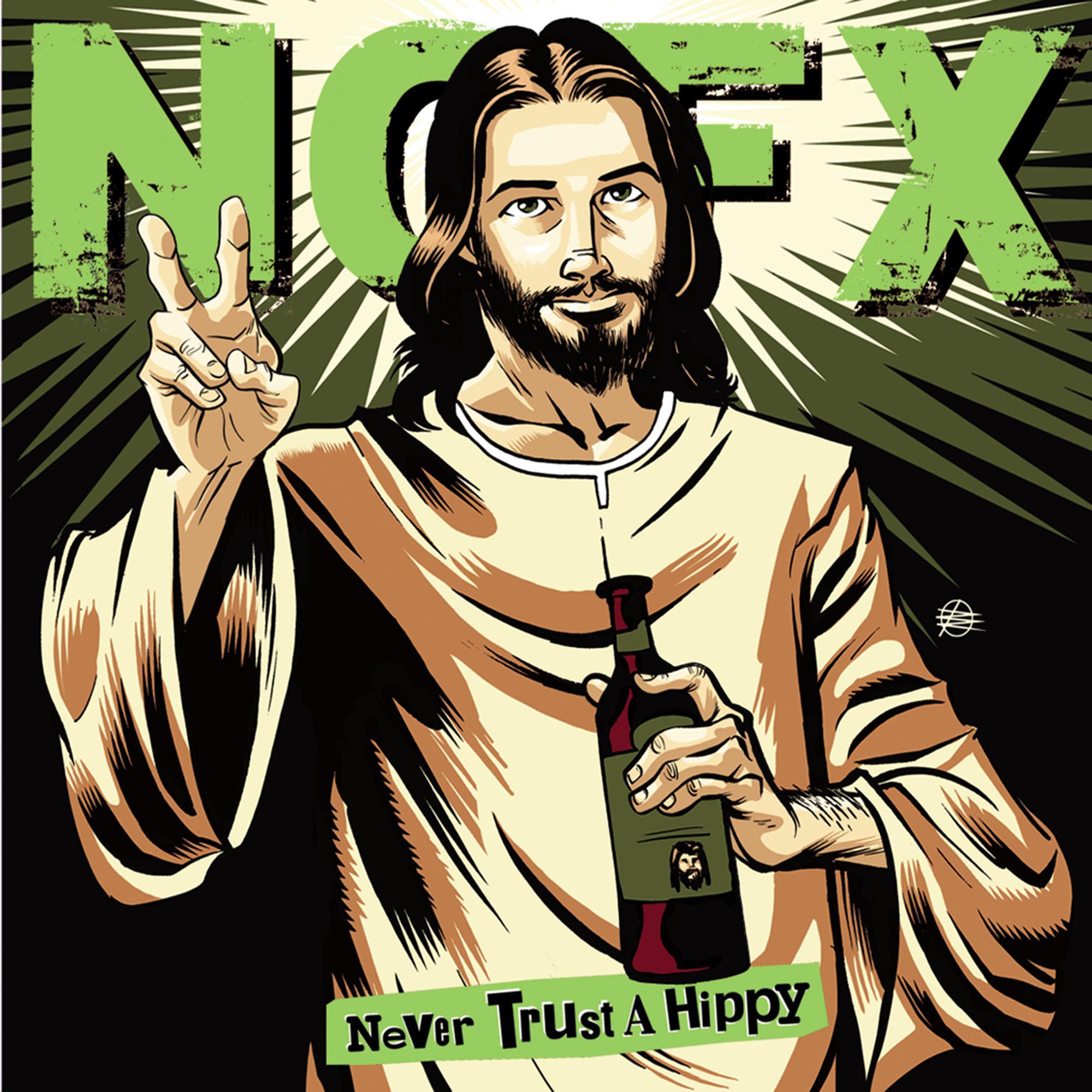 NOFX 'NEVER TRUST A HIPPY' 10" EP
