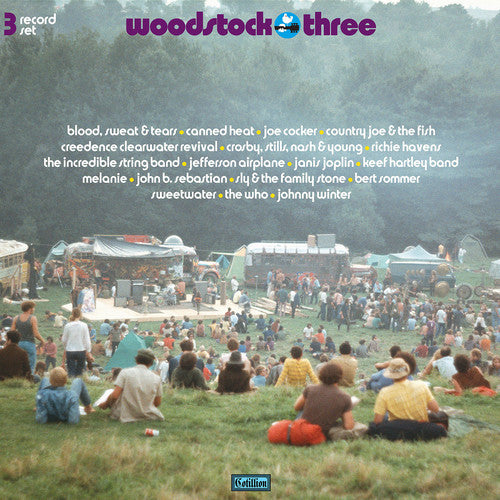 VARIOUS ARTISTS 'WOODSTOCK THREE' 3LP