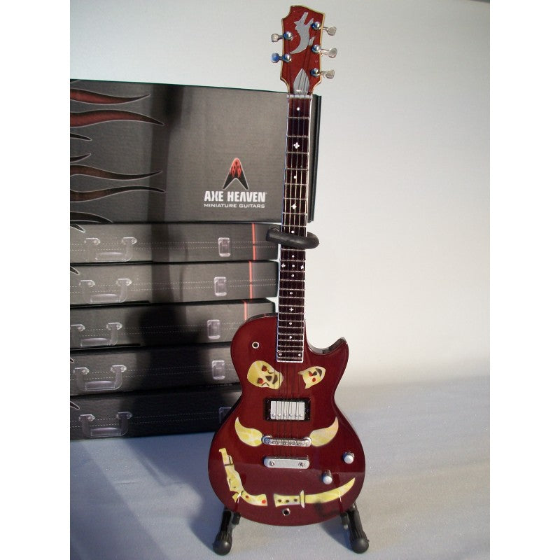 THE ROLLING STONES - KEITH RICHARDS - 1981 ZEMAITIS MACABRE MINI GUITAR